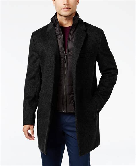 michael kors men overcoat 40r|michael kors men's winter coats.